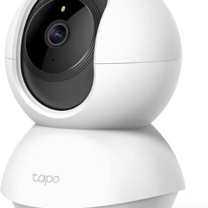 Tapo TP-Link TC70, Cámara Wi-Fi de Seguridad Interior,1080P, Cámara IP Domo 360°, Control Remoto de Aplicaciones, Funciona con Alexa